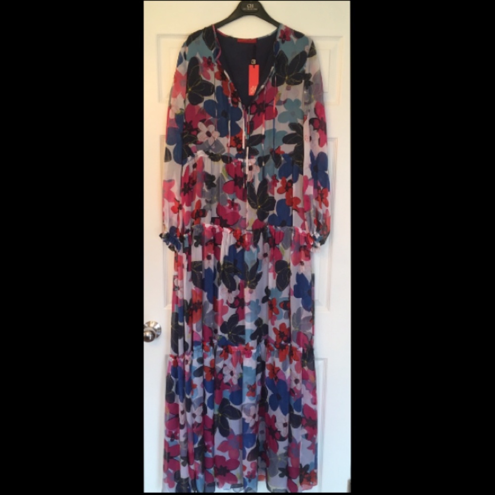 Carolina Herrera Floral Dress